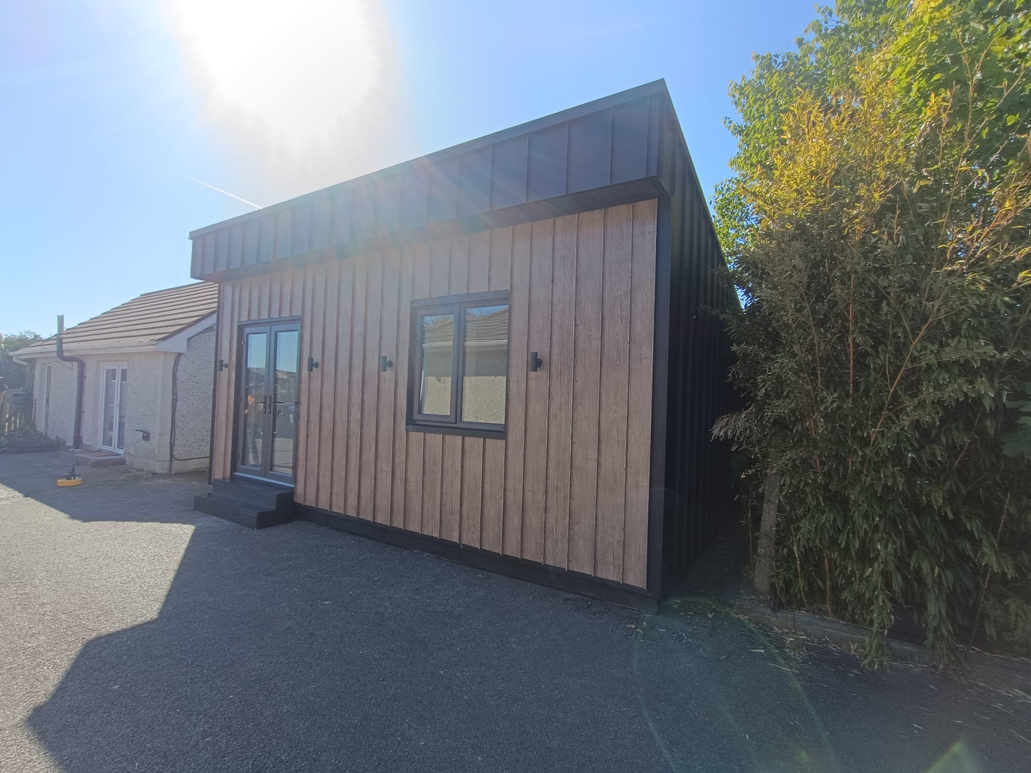 Garden room exterior